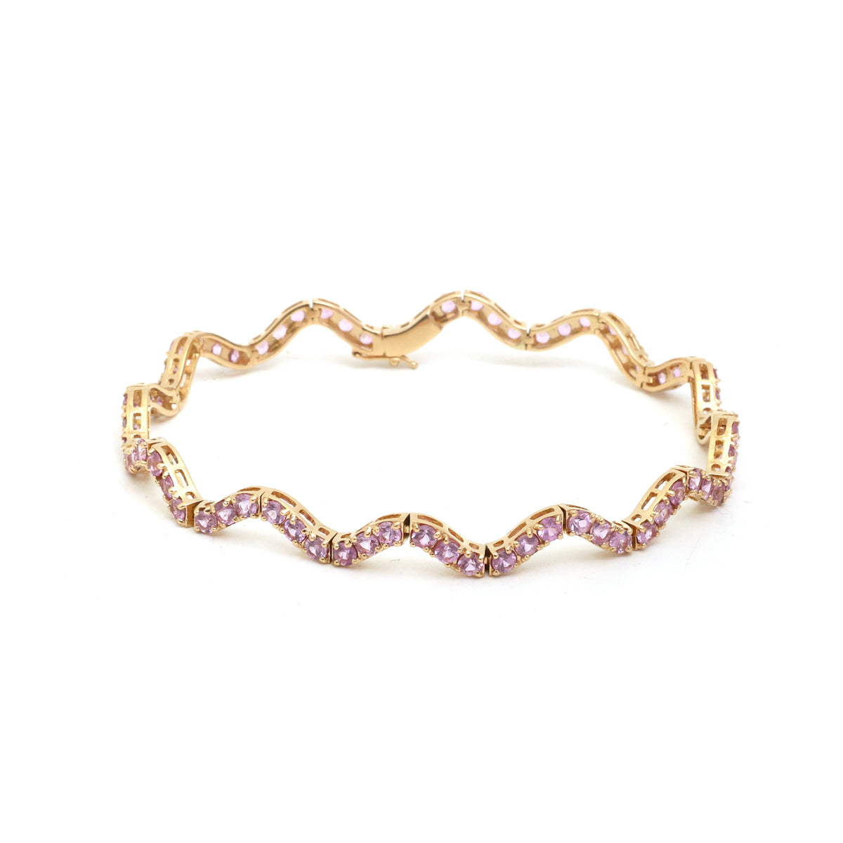 Pink Sapphire Bracelet