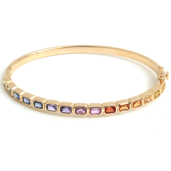 Rainbow Sapphire Bracelet