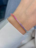 Rainbow Gemstone Bracelet