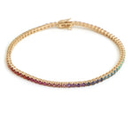 Rainbow Gemstone Bracelet