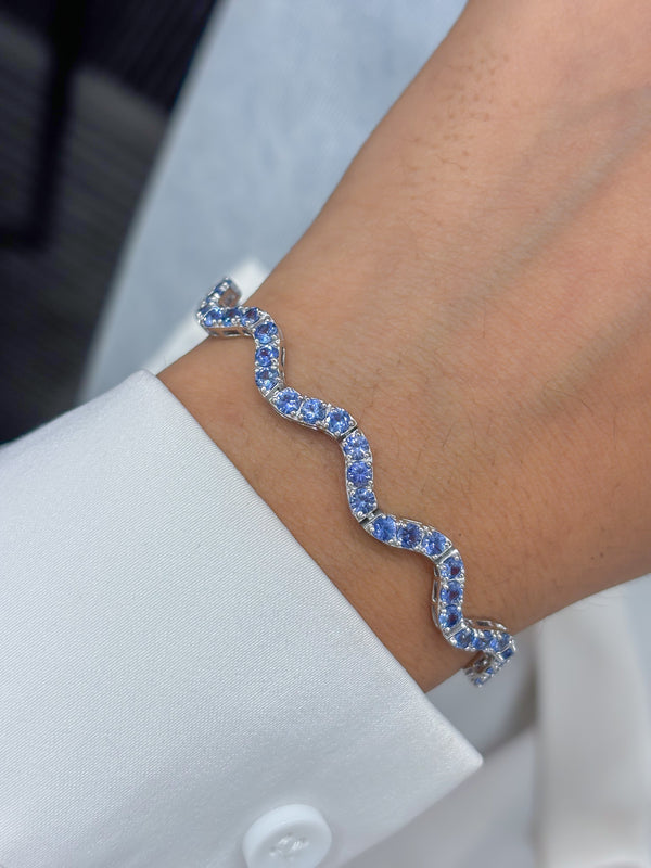 Blue Sapphire Bracelet