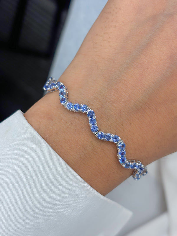 Blue Sapphire Bracelet