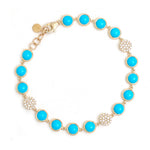 Turquoise Diamond Bracelet