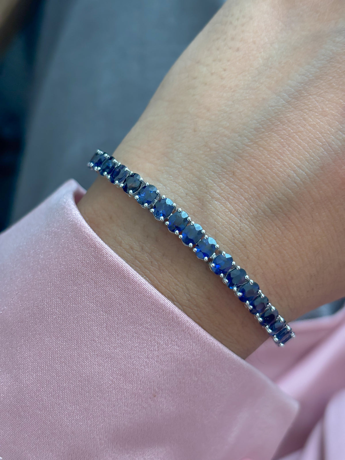 Blue Sapphire Bracelet