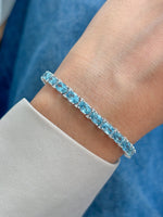 Aquamarine Diamond Bracelet