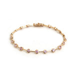 Pink Sapphire Bracelet