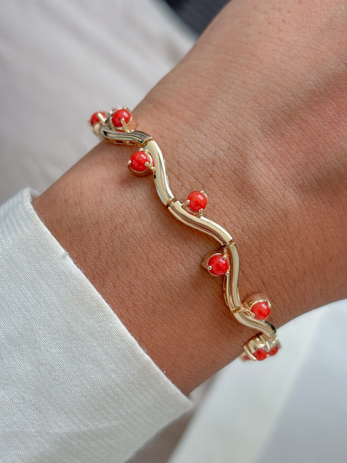 Coral Bracelet