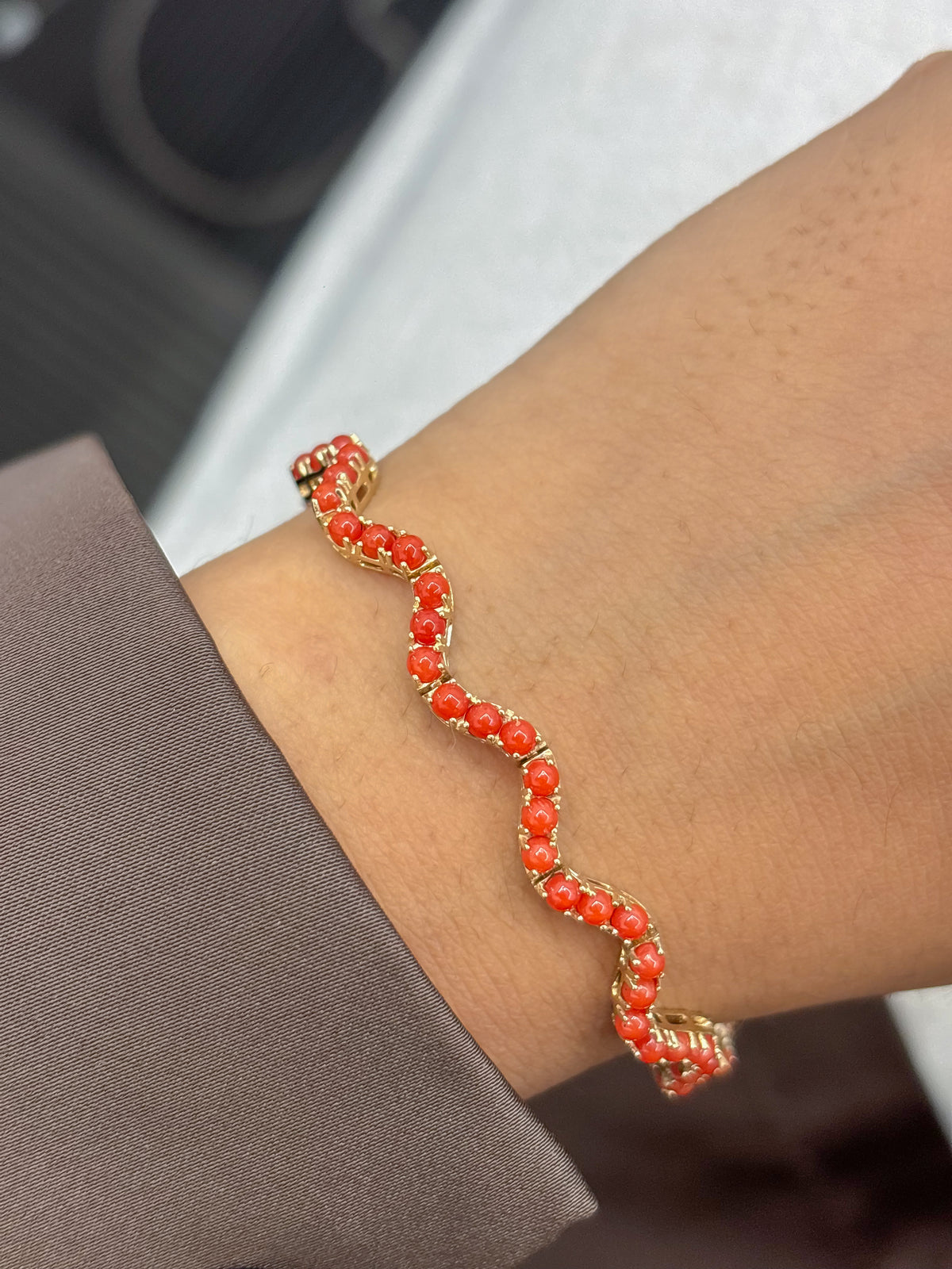 Coral Bracelet