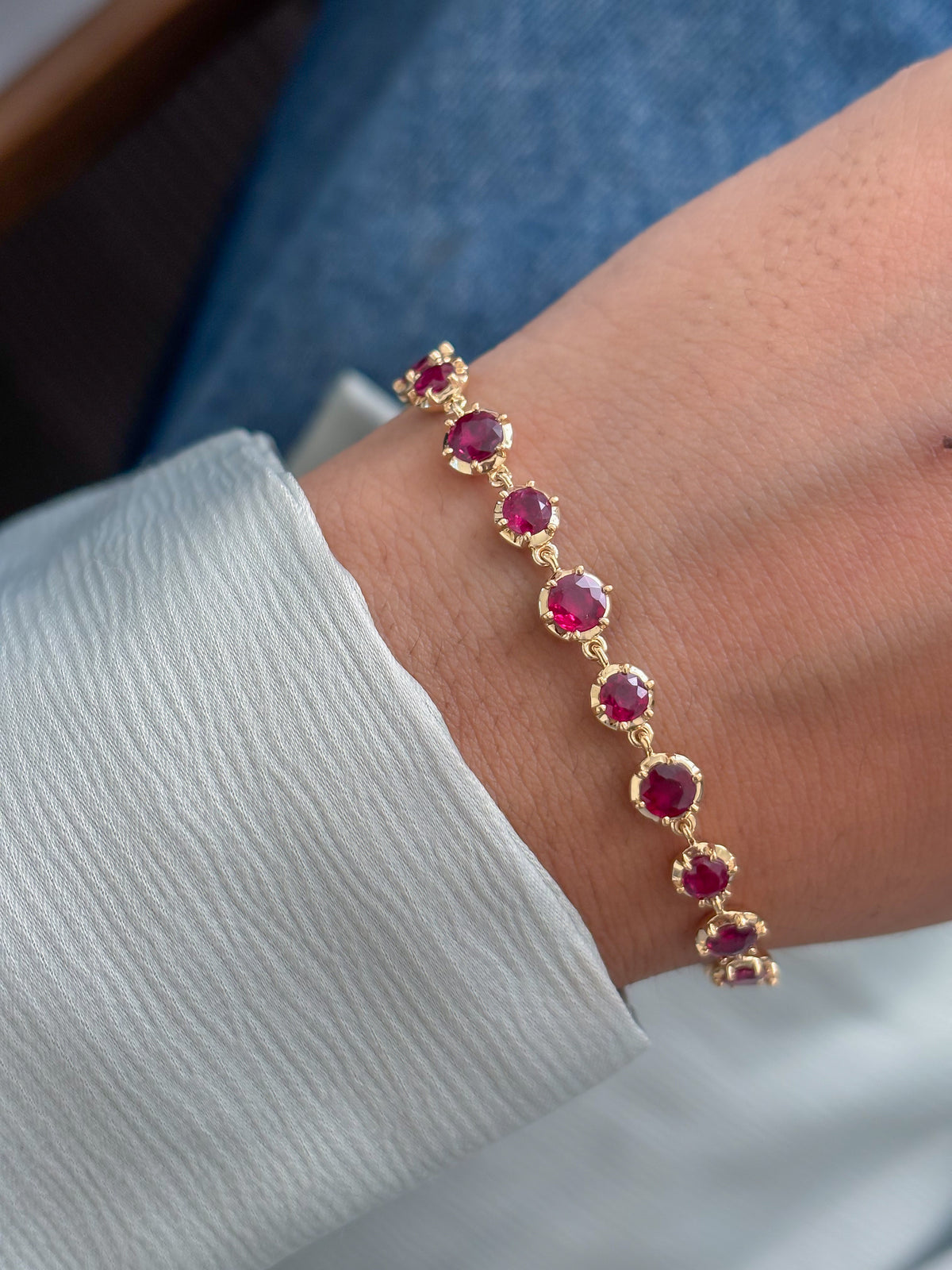 Ruby Bracelet