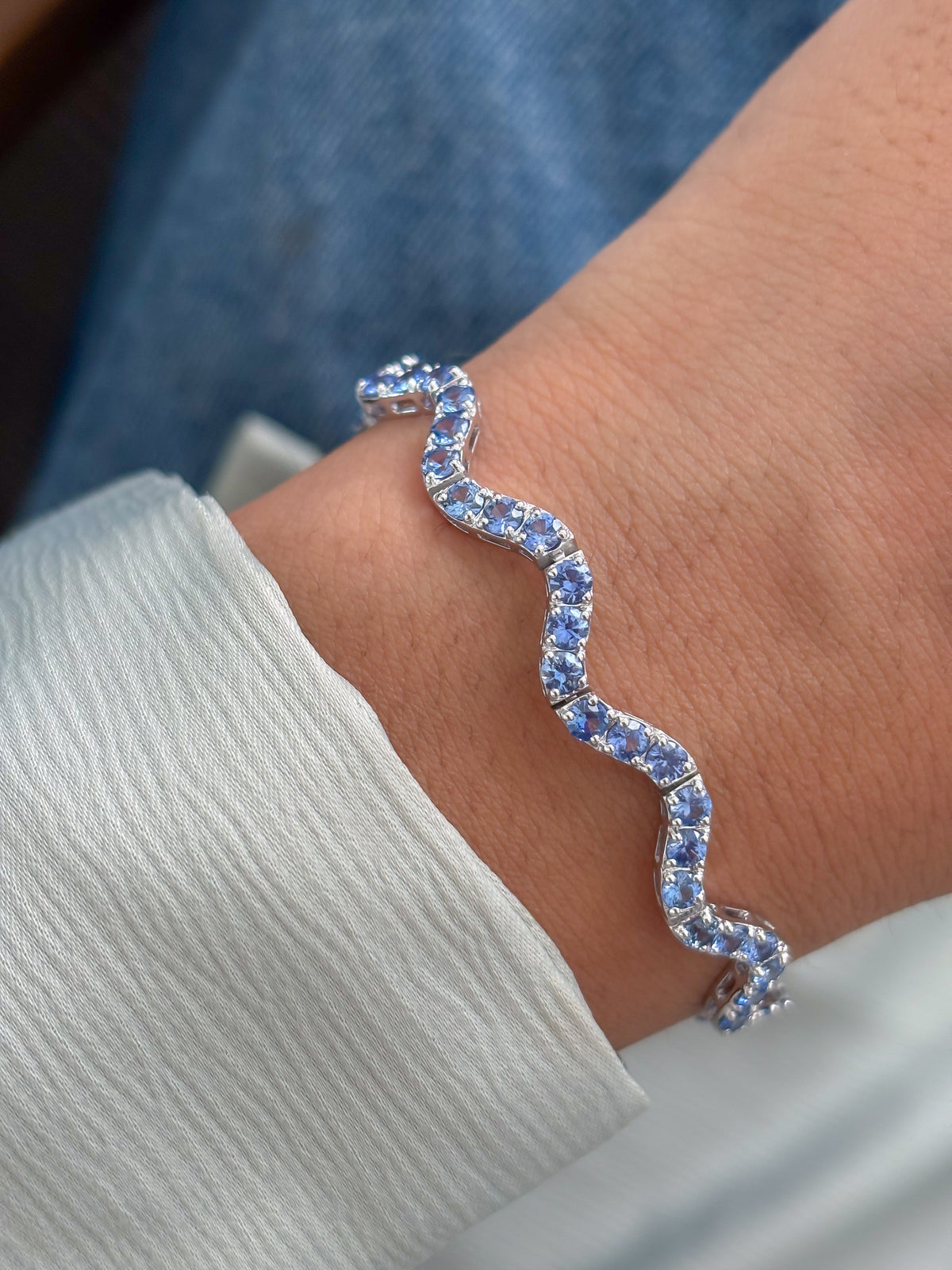 Blue Sapphire Bracelet