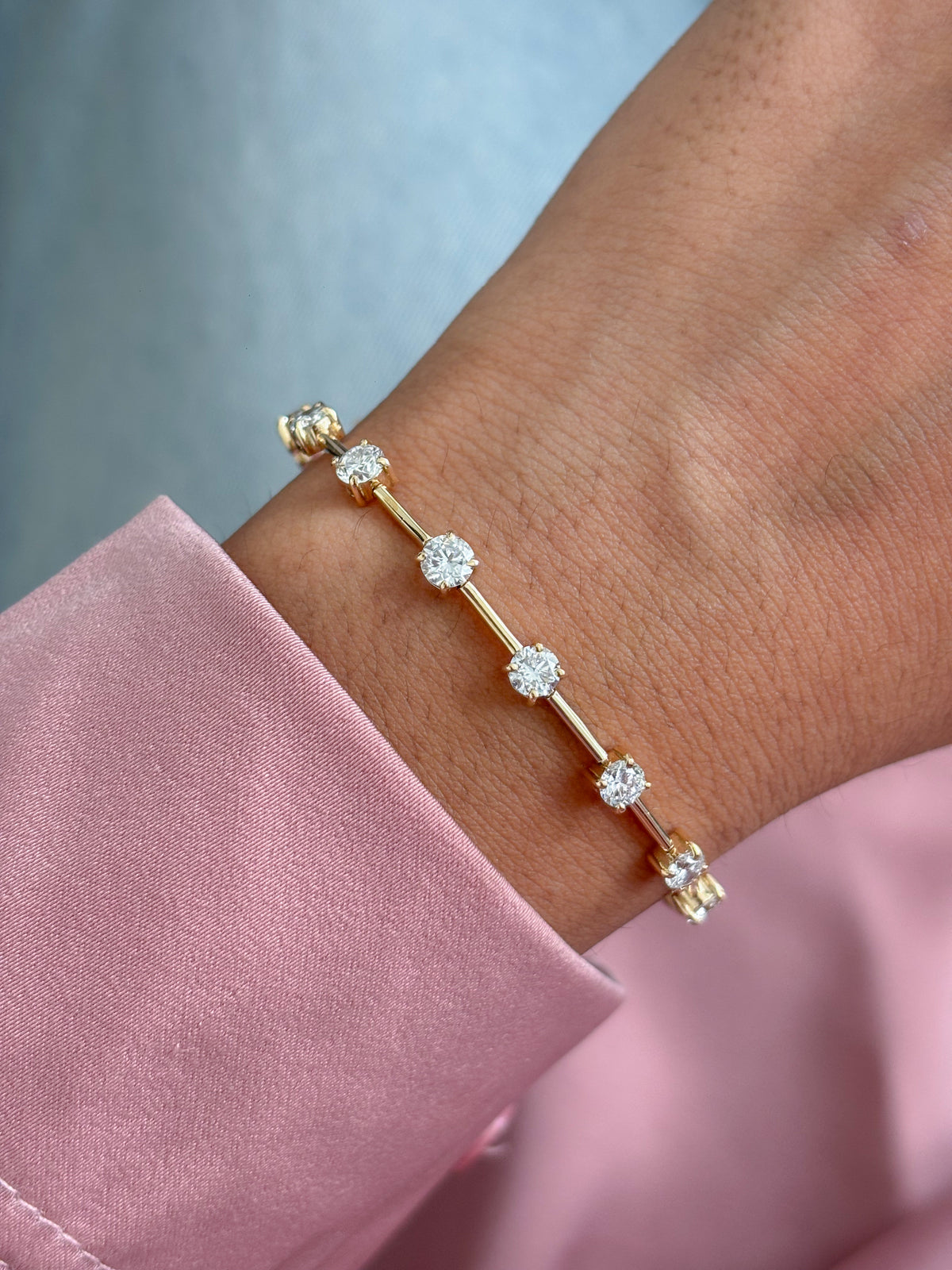 Lab Grown Diamond Bracelet