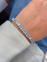 Aquamarine Diamond Bracelet
