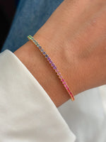 Rainbow Gemstone Bracelet