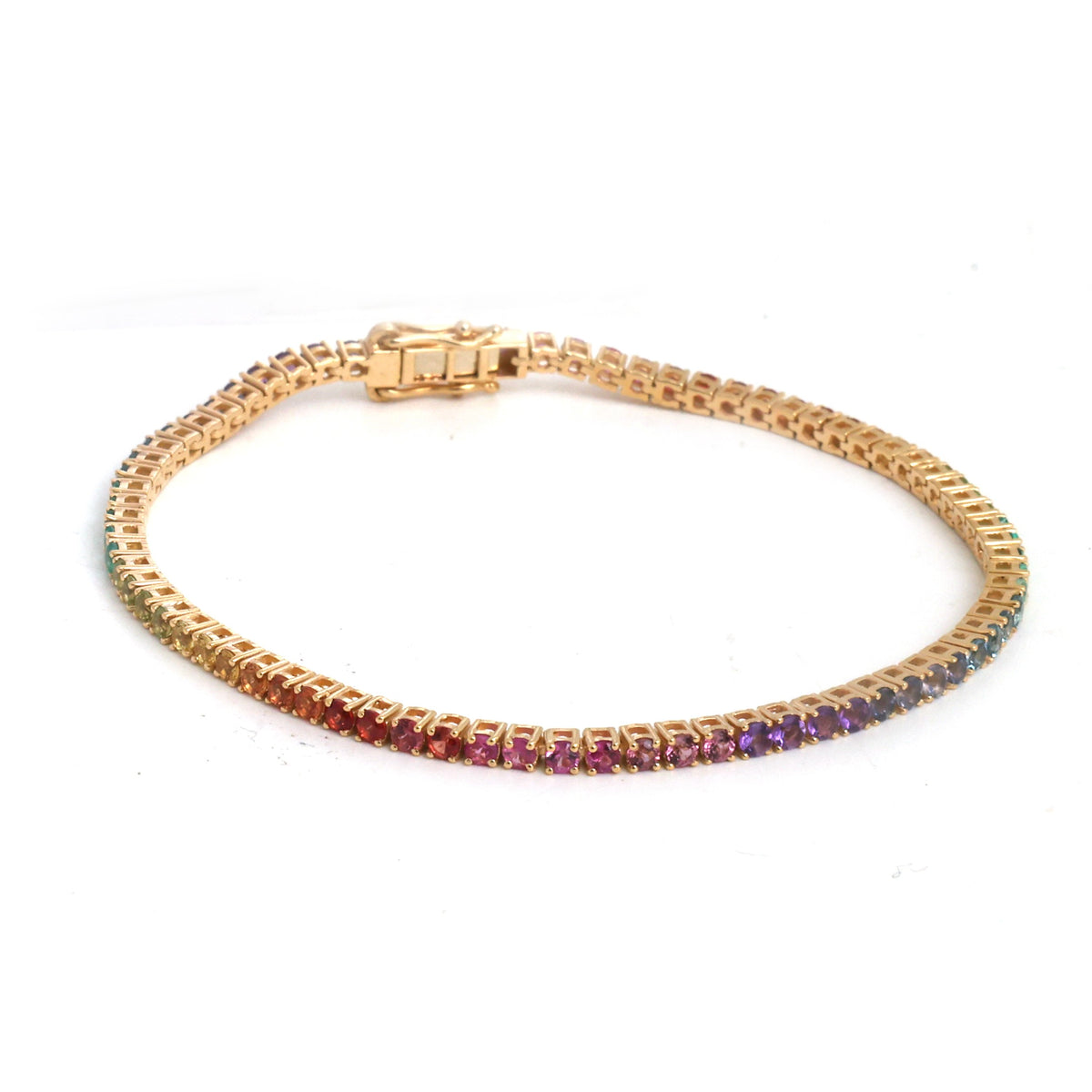 Rainbow Gemstone Bracelet