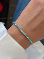 Turquoise Diamond Bracelet