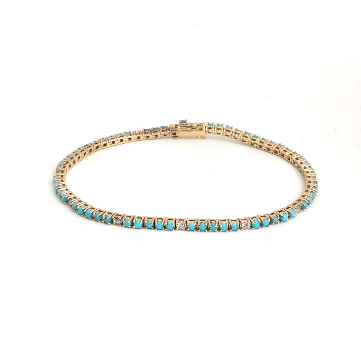 Turquoise Diamond Bracelet