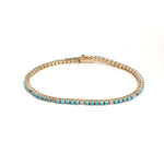 Turquoise Diamond Bracelet