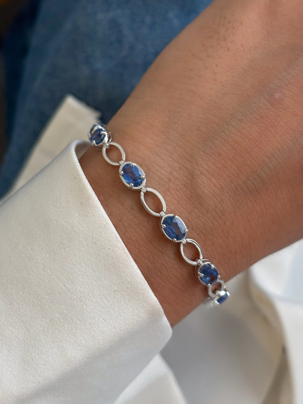 Blue Sapphire Bracelet
