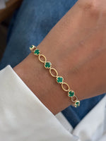 Emerald Bracelet