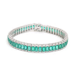 Emerald Diamond Bracelet