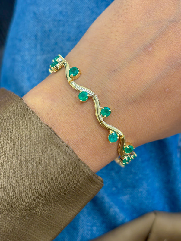 Emerald Bracelet