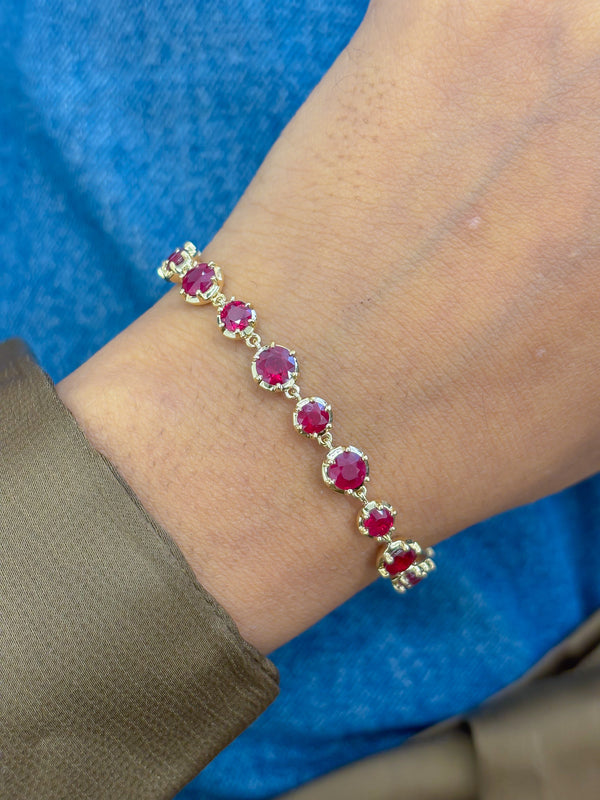 Ruby Bracelet