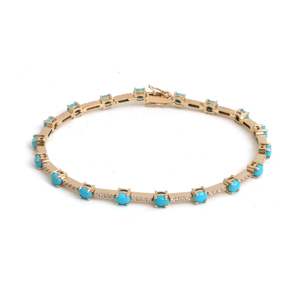 Turquoise Diamond Bracelet