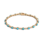Turquoise Diamond Bracelet