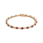 Ruby Diamond Bracelet