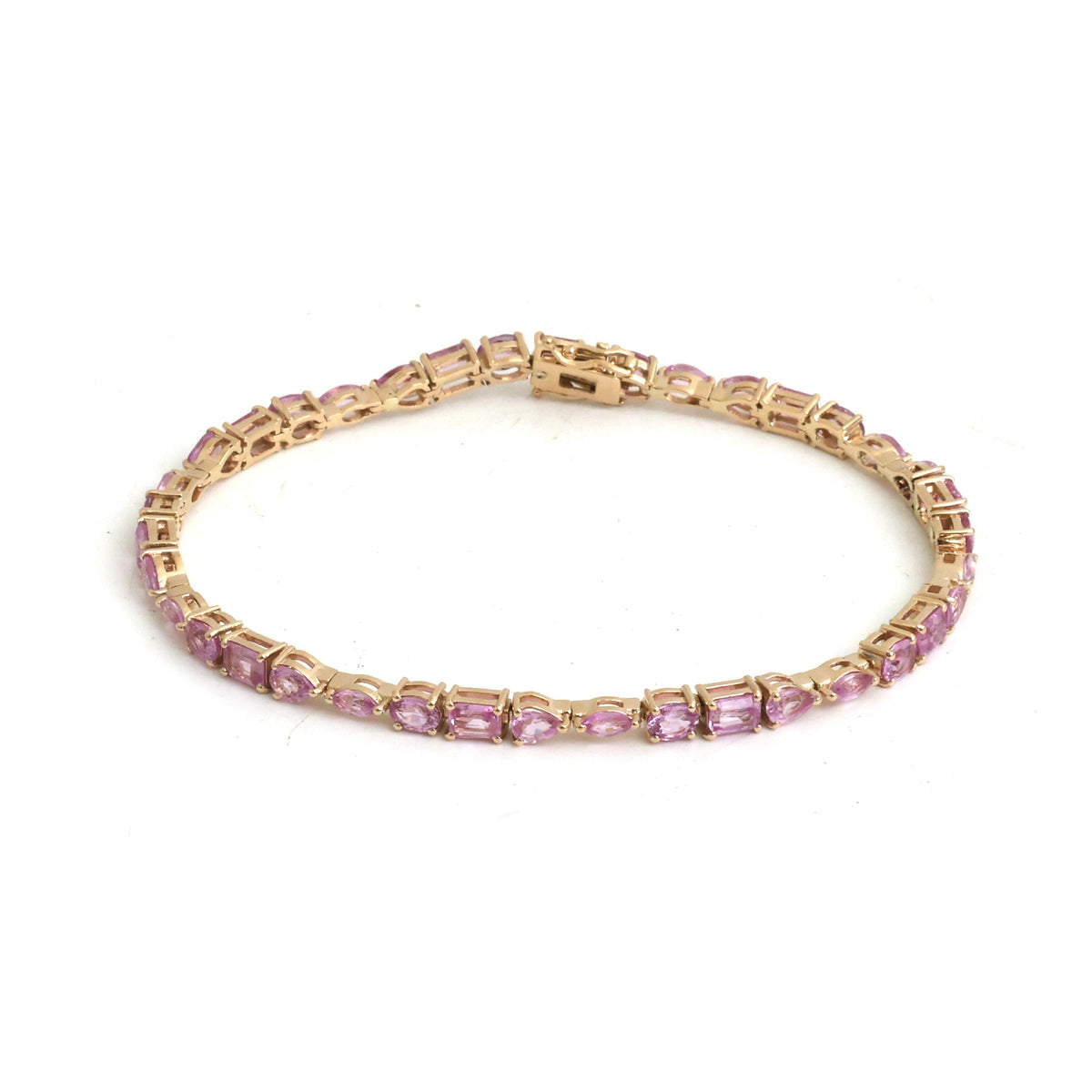 Pink Sapphire Bracelet