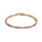 Pink Sapphire Bracelet
