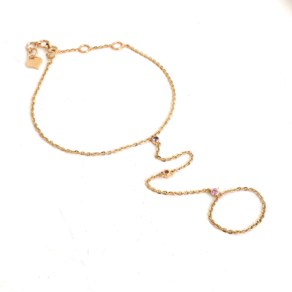 Pink Sapphire Bracelet