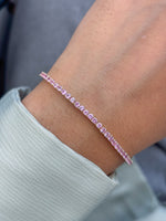 Pink Sapphire Bracelet