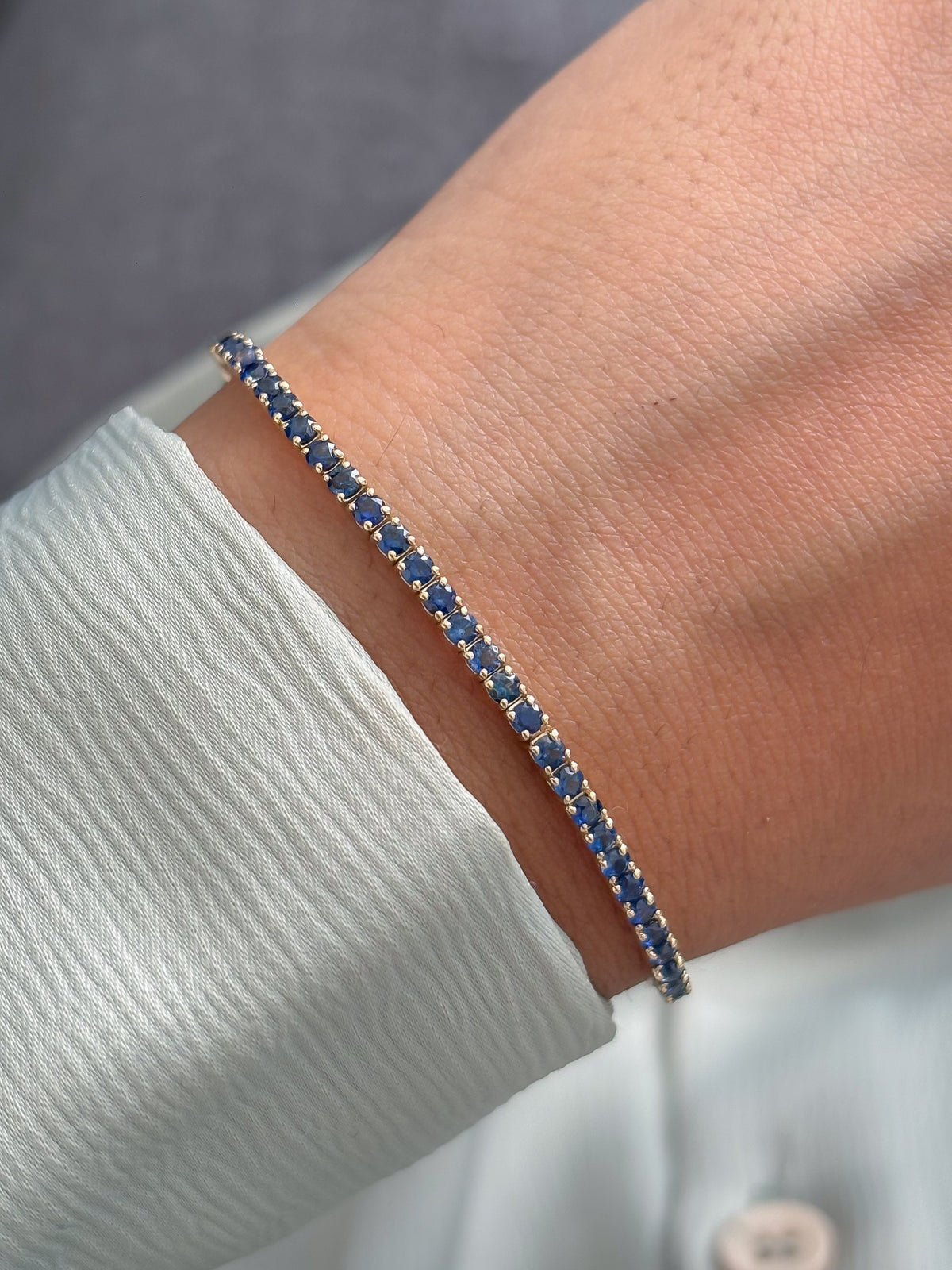 Blue Sapphire Bracelet