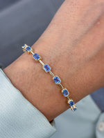 Blue Sapphire Bracelet