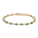 Emerald Diamond Bracelet