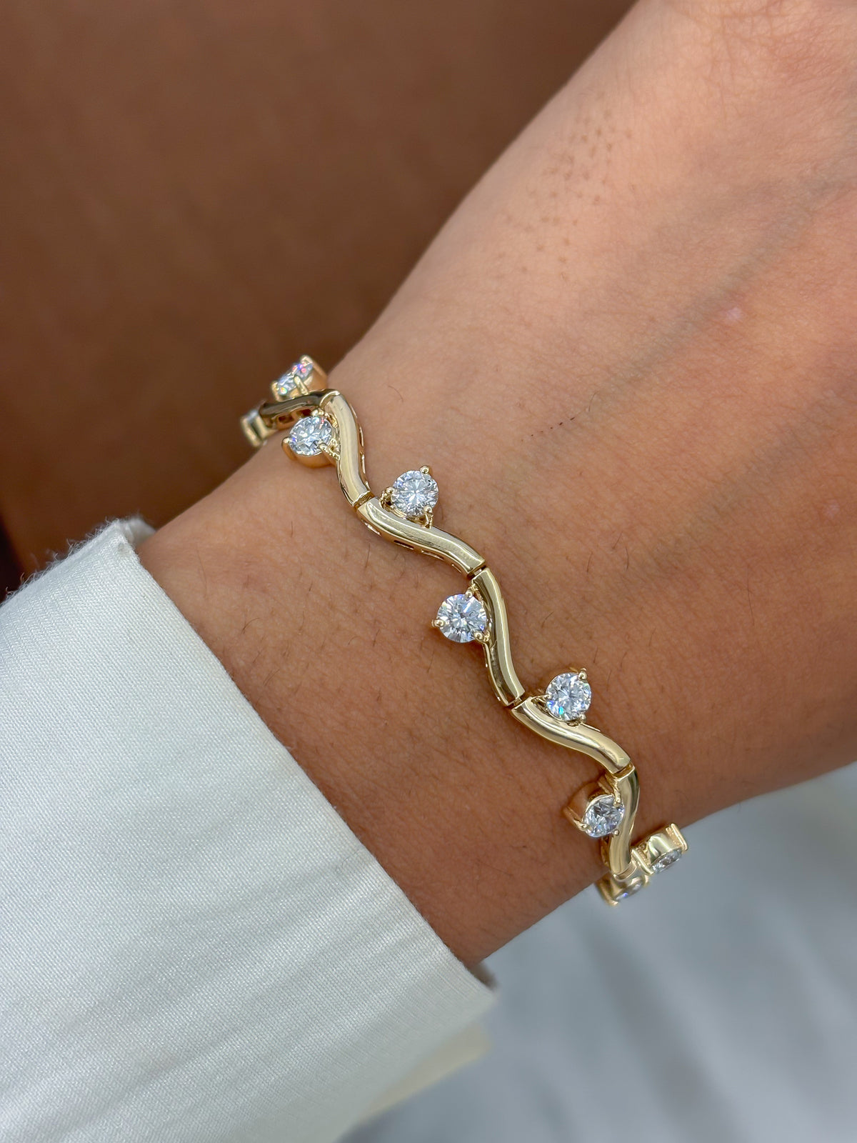 Lab Grown Diamond Bracelet