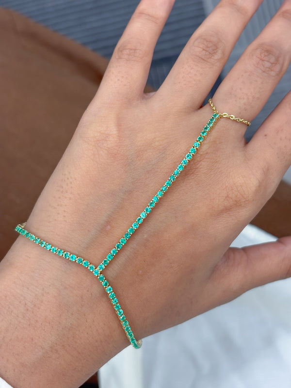 Emerald Bracelet