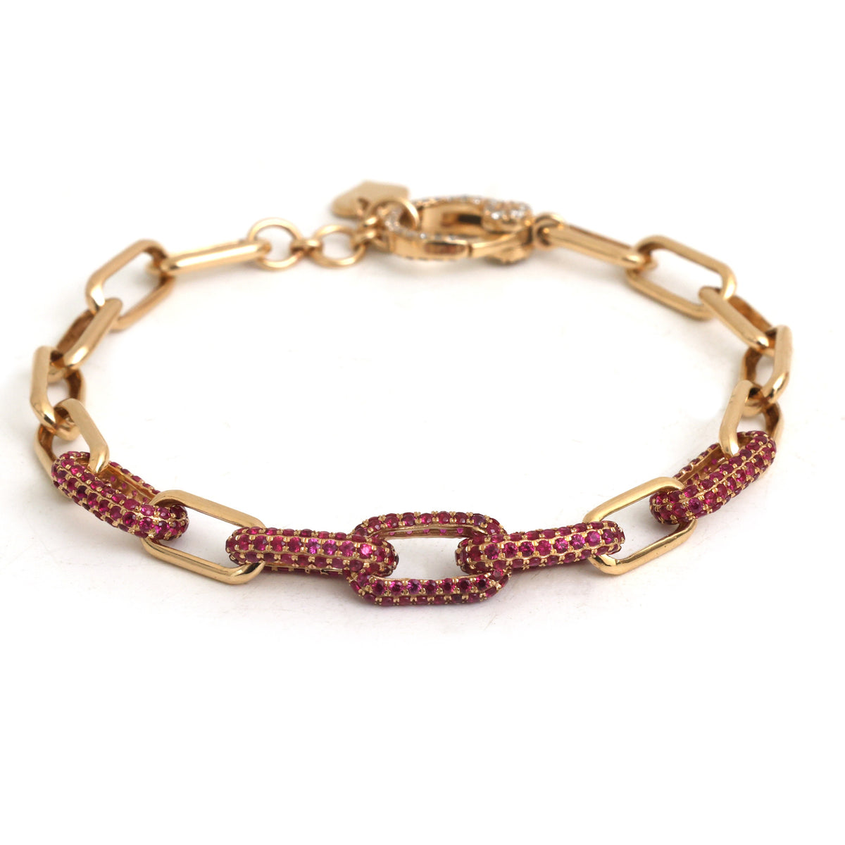 Ruby Diamond Bracelet