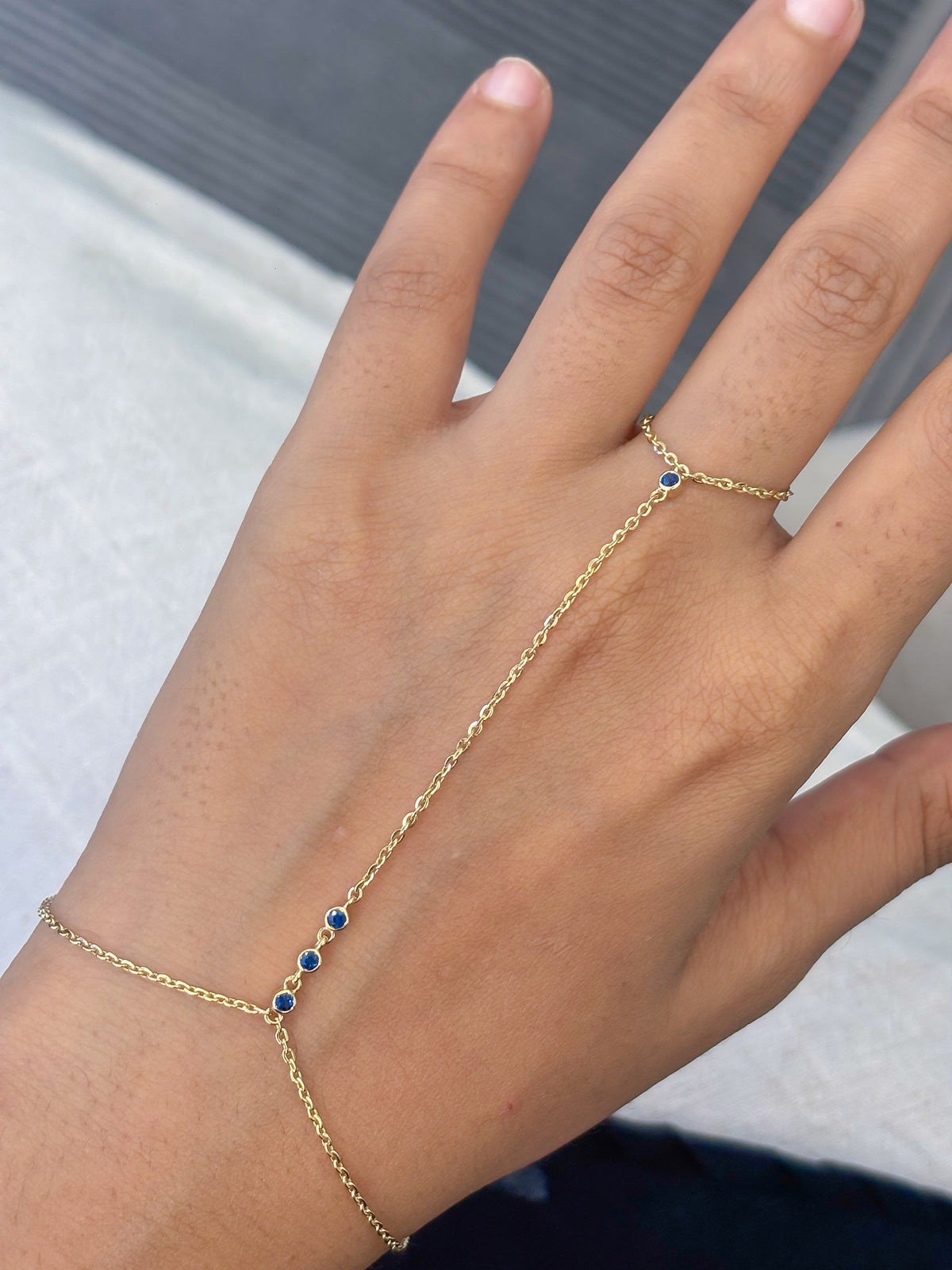Blue Sapphire Bracelet