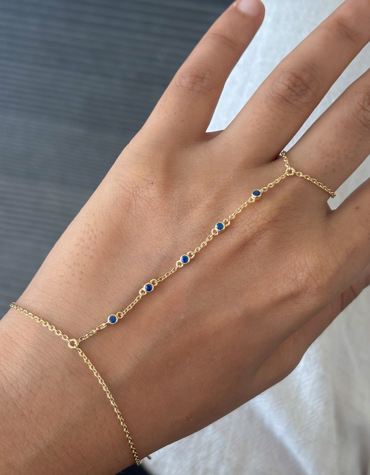 Blue Sapphire Bracelet