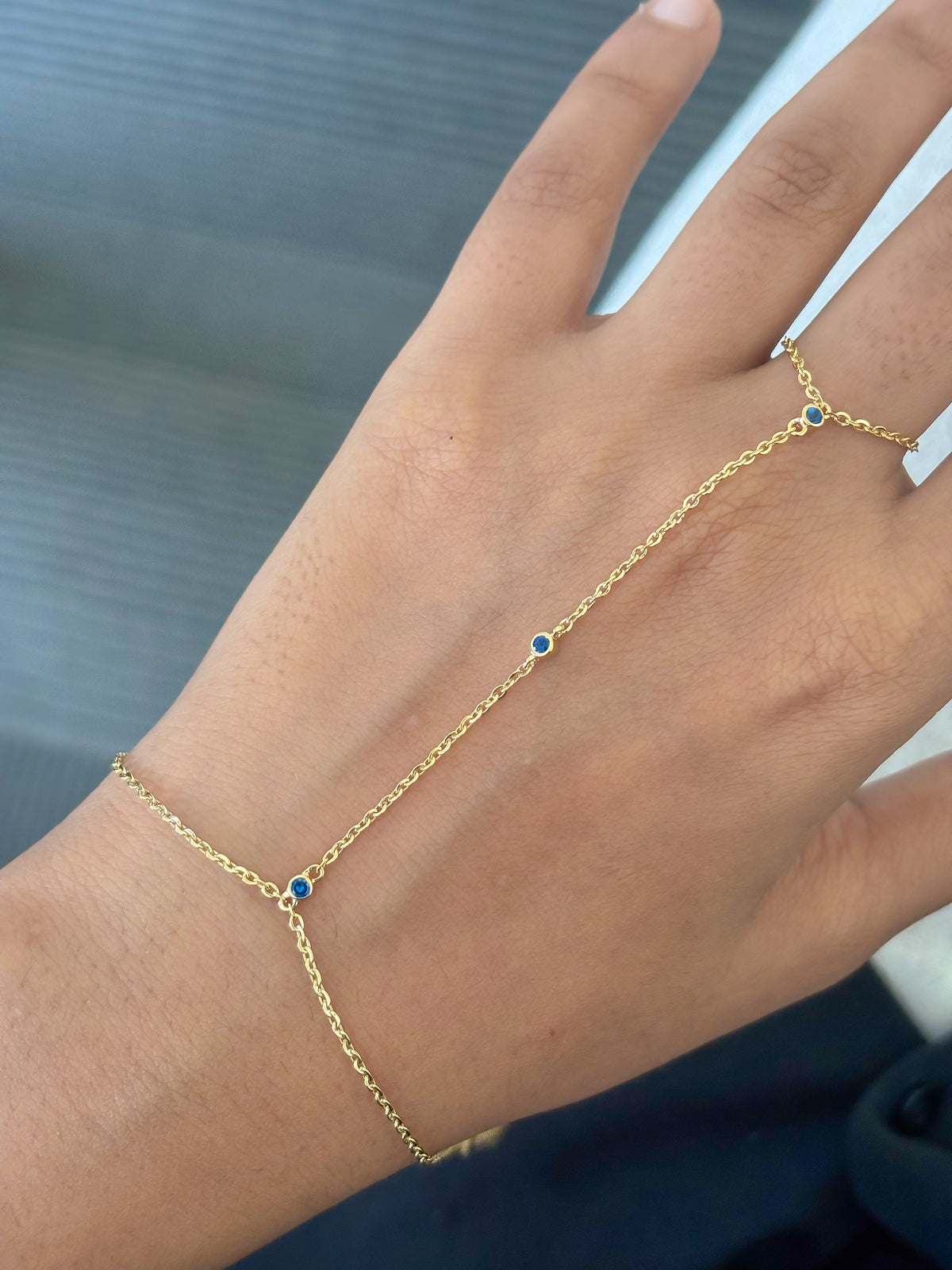 Blue Sapphire Bracelet