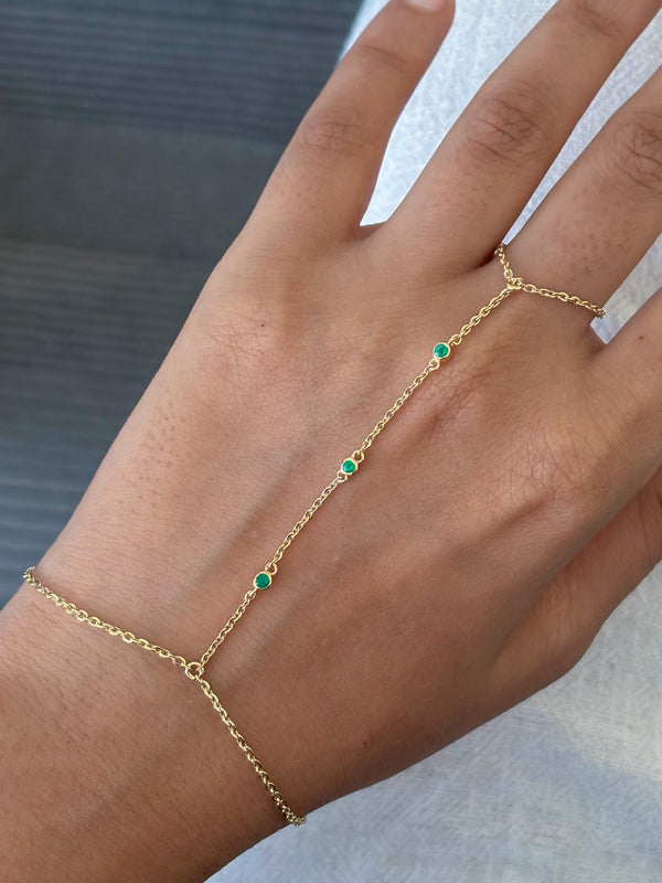 Emerald Bracelet