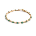 Emerald Diamond Bracelet