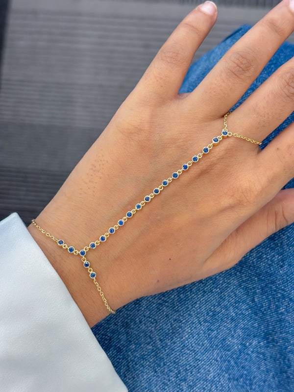 Blue Sapphire Bracelet