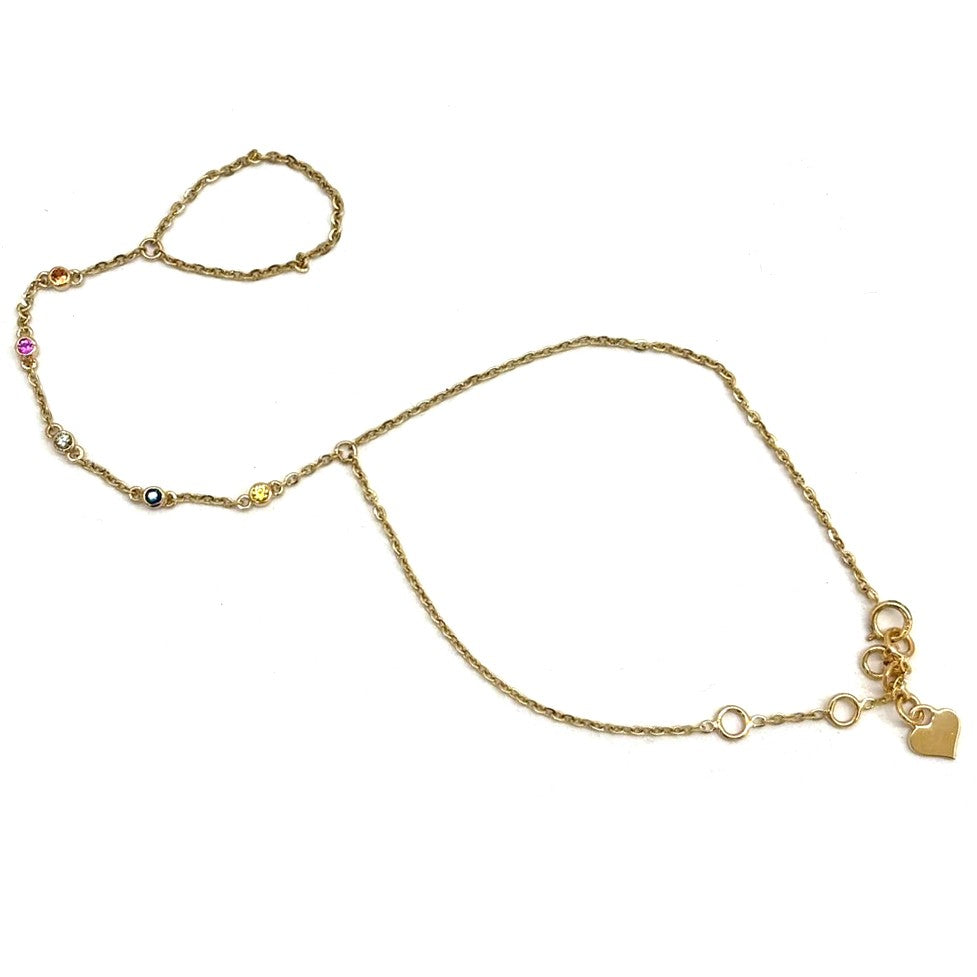 Rainbow Sapphire Bracelet