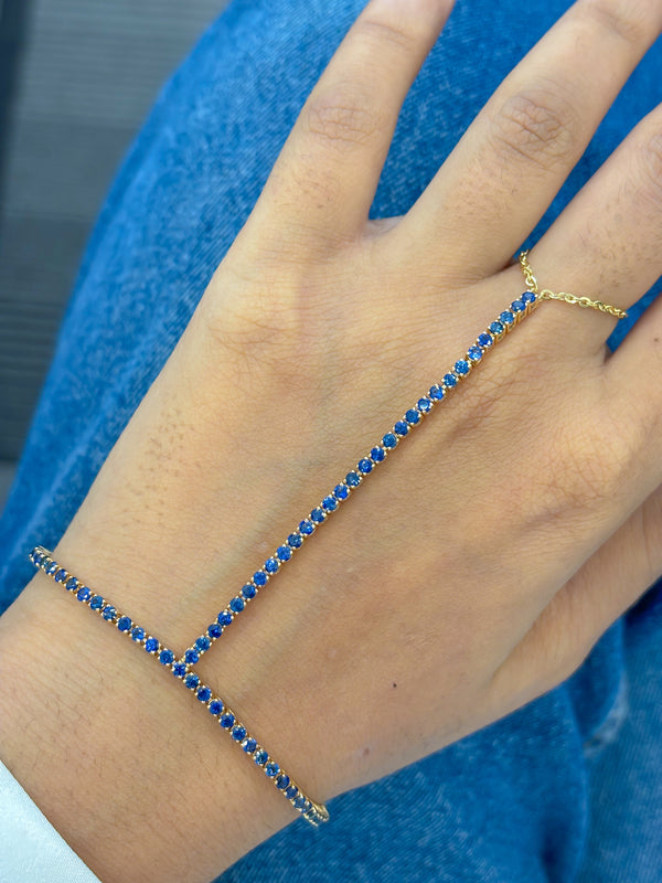Blue Sapphire Bracelet