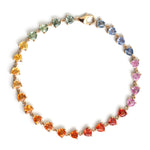 Rainbow Sapphire Bracelet