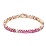 Ruby Diamond Bracelet
