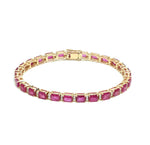 Ruby Diamond Bracelet